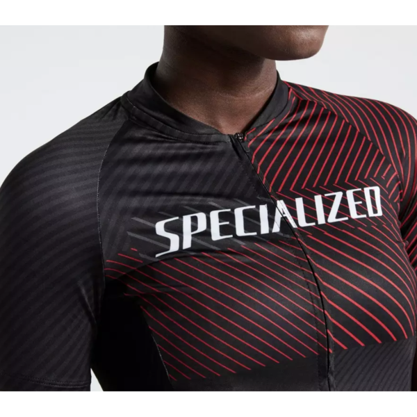 TRICOTA SL LOGO STRIPE WMN M BLK