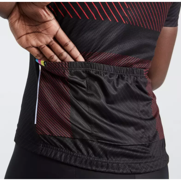 TRICOTA SL LOGO STRIPE WMN S BLK - Imagen 2