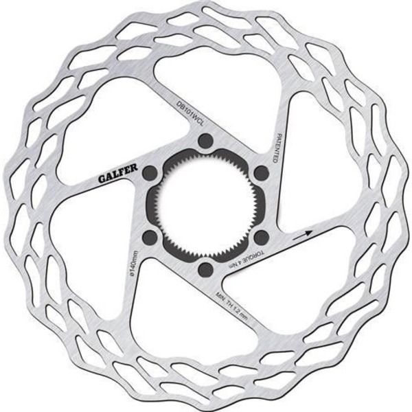 ROTOR ROAD WAVE CENTERLOCK 140MM
