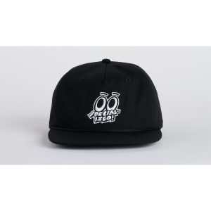 EYES GRAPHIC 5 PANEL CORD HAT BLK OSFA