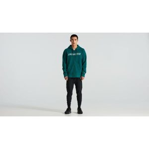 POLERON LEGACY WORDMARK ZIP-UP HOODIE