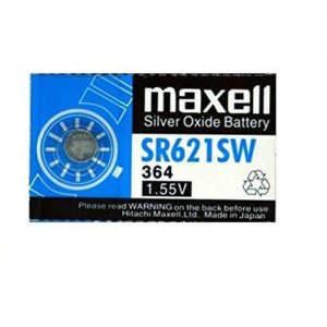 Pila Silver Oxido Maxell SR621 SW