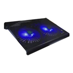Ventilador Notebook UTX250 10 a 17″ 2 Puertos USB Luz Azul