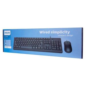 Combo Teclado y Mouse Alámbrico C224
