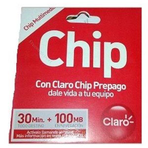 Chip Prepago Claro