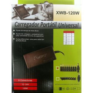 Cargador Portátil Universal 12/24V – 120Watt