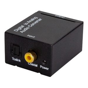 Adaptador de Audio Digital a analógico RCA