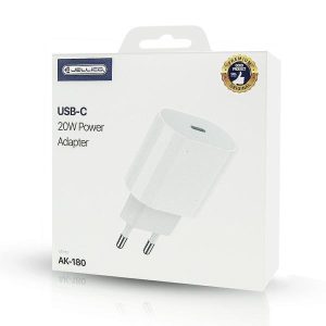 Cargador con Cable USB C a USB C AK180 20W 1m