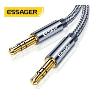 Cable Auxiliar de Audio 6.5 macho-macho 1.5 mts