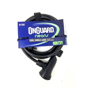 CANDADO COIL CABLE LOCK AZUL